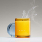 Preview: Paul Smith Scented Candle Daydreamer, 240gr, Glass +Lid yellow-bluen, style